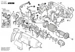 Bosch 0 601 14A 703 Gsb 1800-2 Re Percussion Drill 230 V / Eu Spare Parts